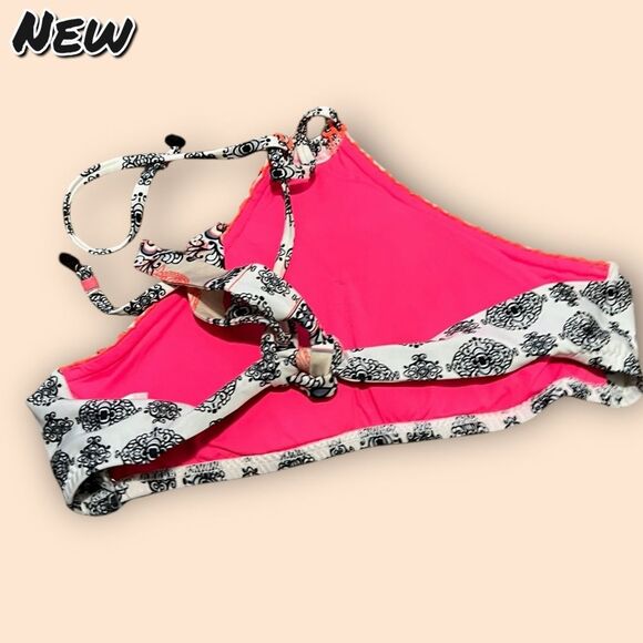 NEW NWT BECCA by Rebecca Virtue High Neck Bikini Top – Size Small - Picture 9 of 9